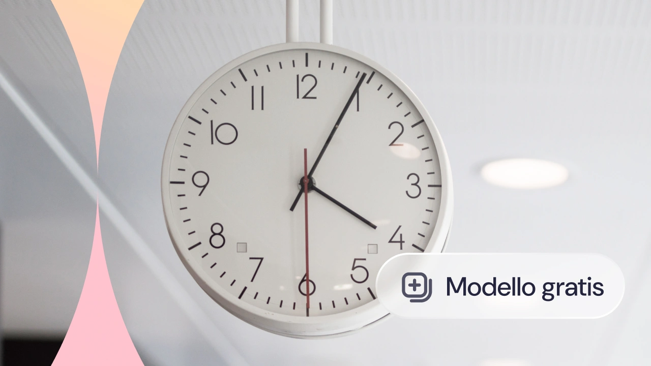 Foglio Presenze dipendenti Excel: modello modificabile gratis