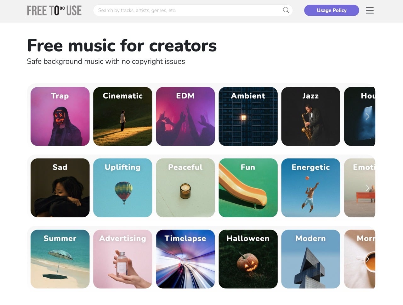 Free To Use 教學：1300 首免版稅音樂下載，YouTube 創作者不撞曲首選 – 免費資源網