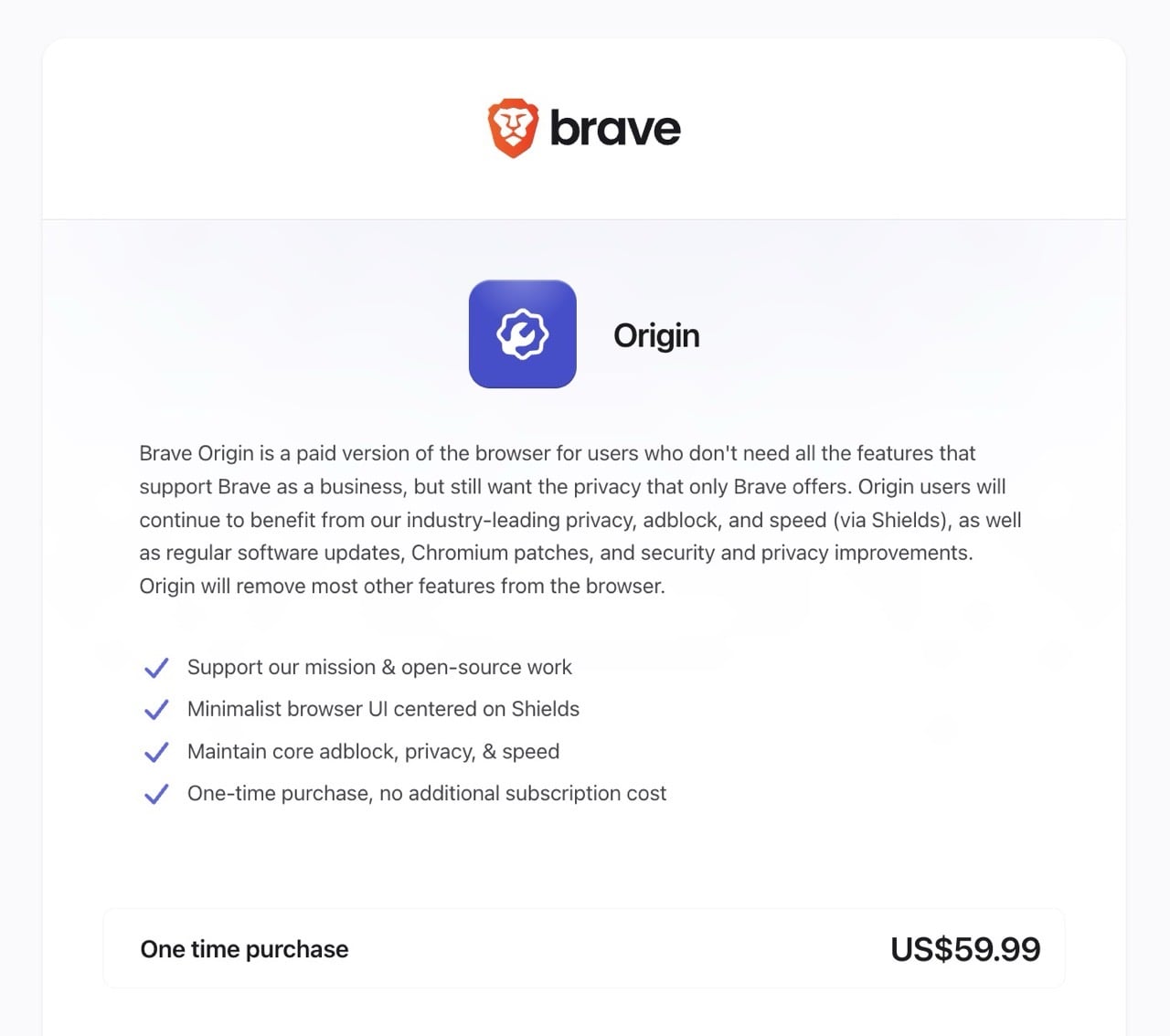 Brave Origin：告別臃腫功能，記憶體消耗減少 75% 的極簡瀏覽器 – 免費資源網
