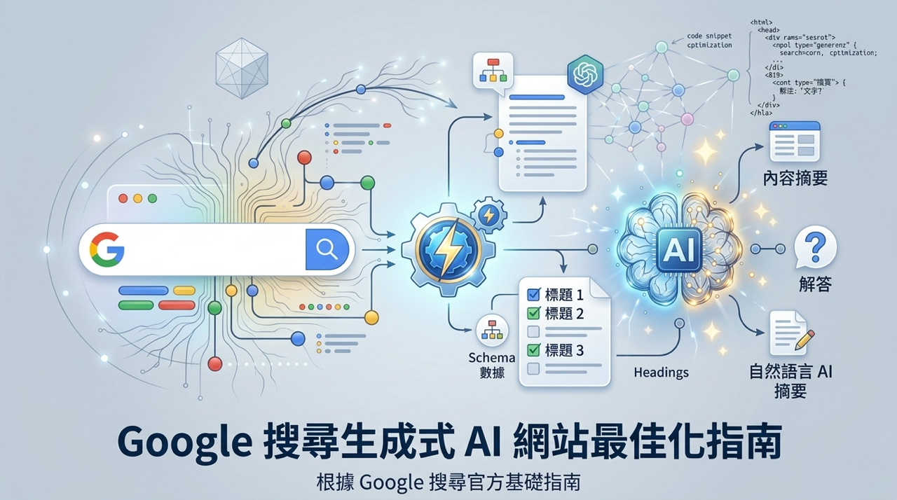 Google 官方發布生成式 AI 搜尋最佳化指南，站長必讀的 SEO 實務攻略 – 免費資源網